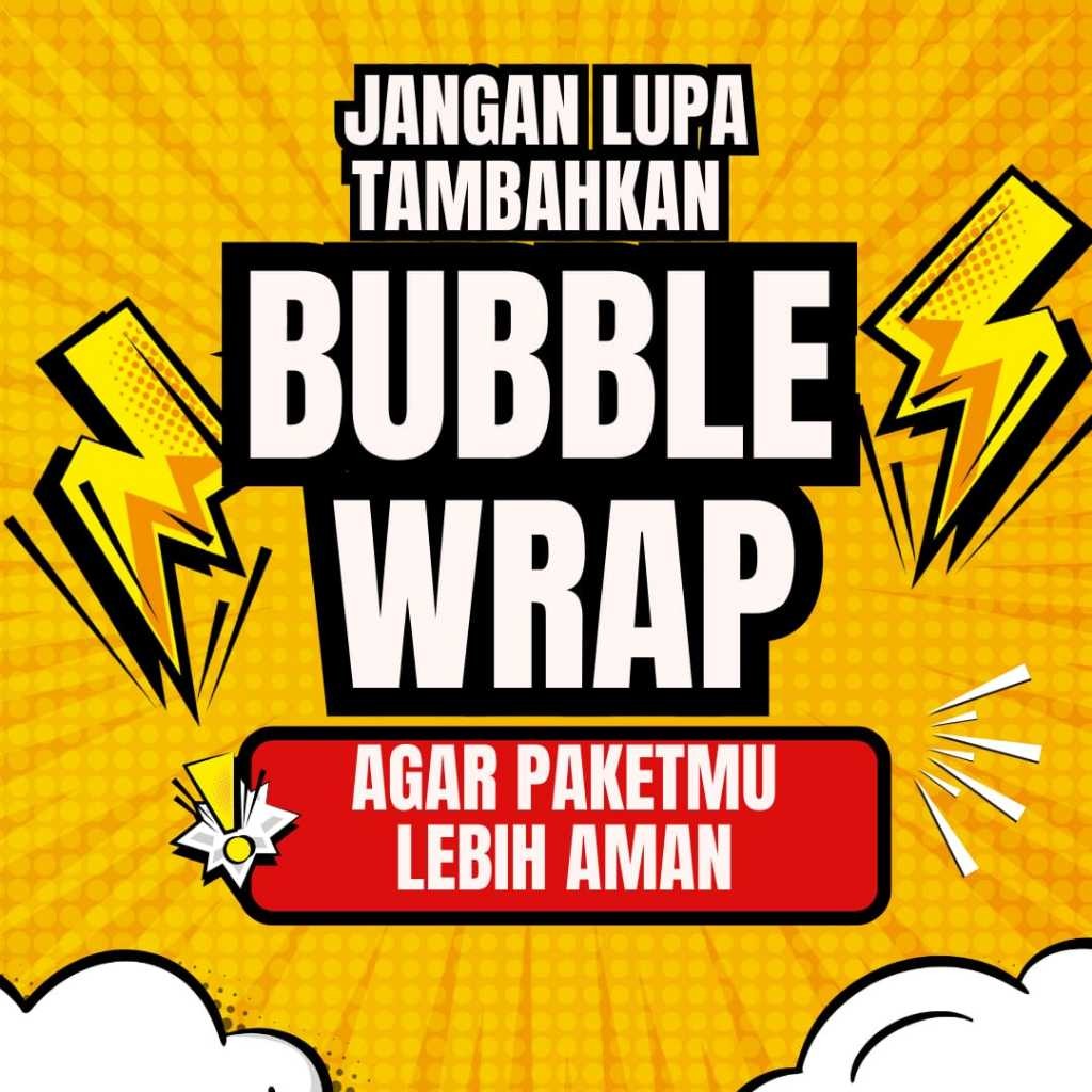 

BUBBLE WRAP UNTUK PENGAMAN TAMBAHAN BY BROMO SPAREPART