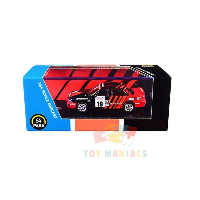 PARA64 1:64 Mitsubishi Galant VR-4 RAC 1992 #19 65101