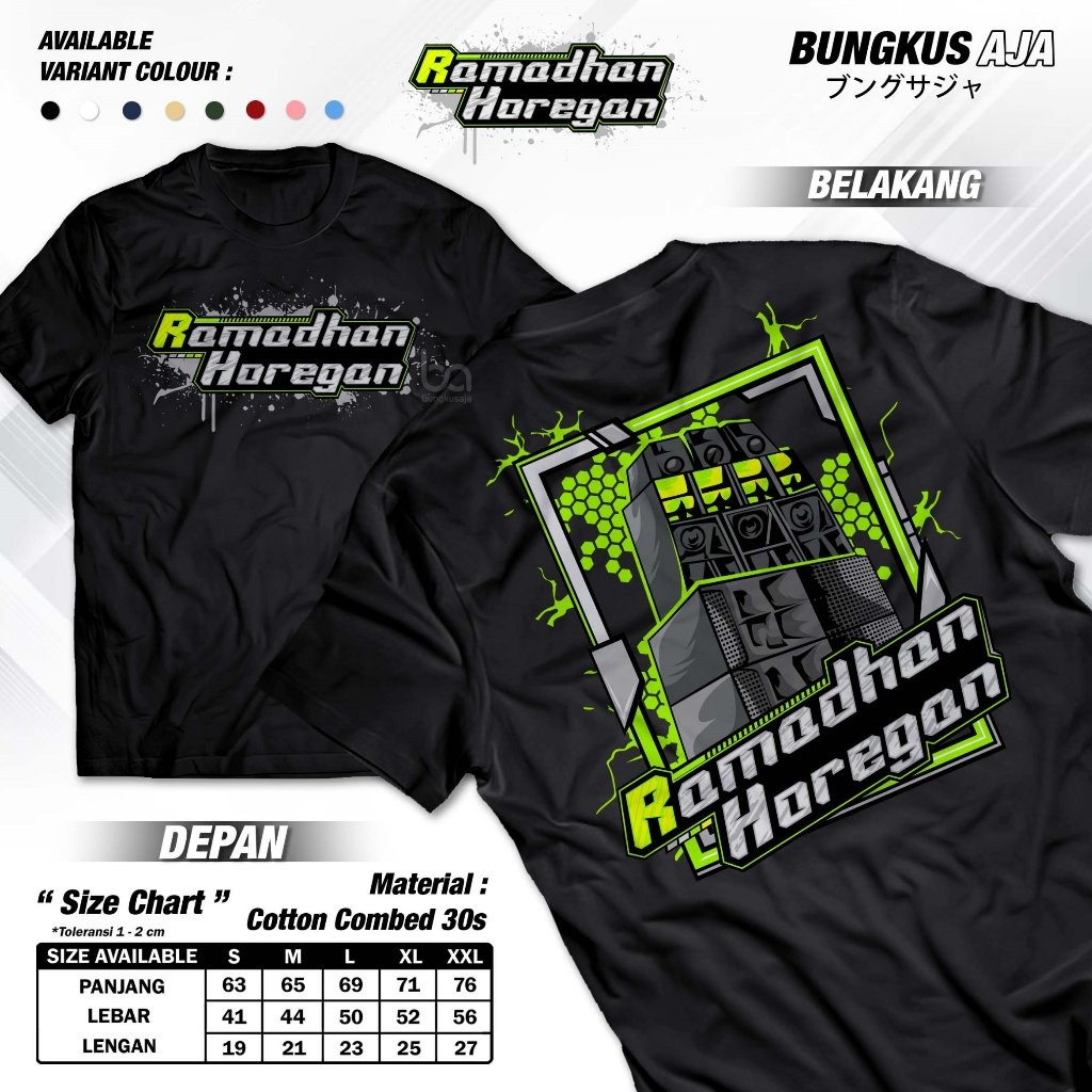 Kaos Ramadhan Horeg Sound System Audio - Baju Horeg Vibes Sound Sistem Speaker Ramadan Horegan -