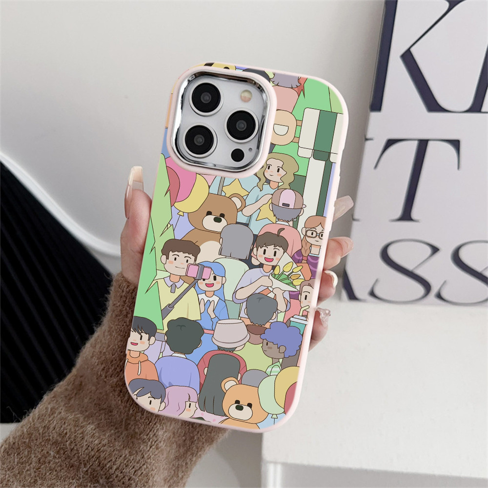 Sarung tangan yang bagusUntuk Case iPhone 11 12 15 14 13 PlusProMax 8 7Plus SE2 SE3 6 6s X XS XR XS 