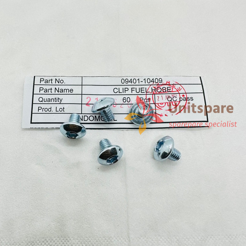BOLT SPECIAL M6 × 8 mm 90107-K84-9002 BAUT 10 L 5 0,8CM  COVER BODY TANKI HONDA CRF 150 ORIGINAL uni
