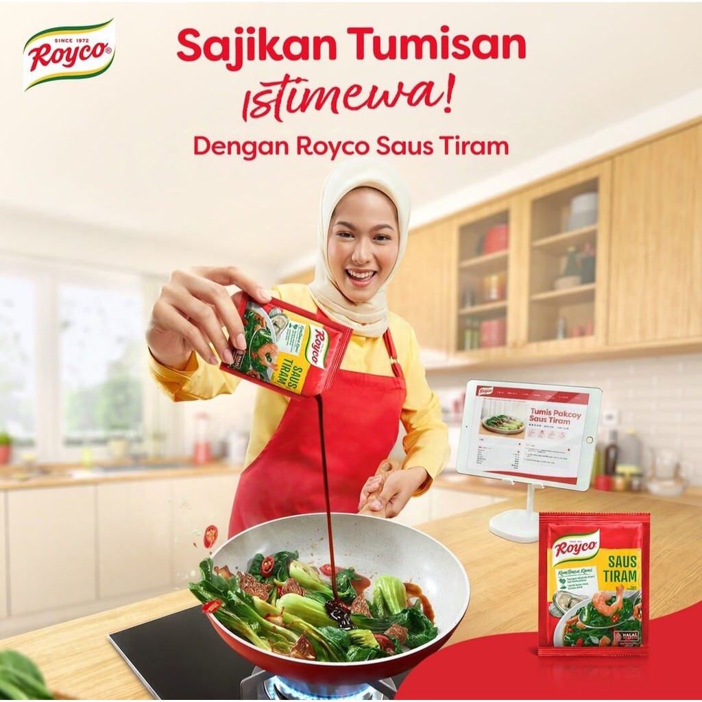 

ROYCO Saus Tiram Sachet 25gr - 10 Sachet