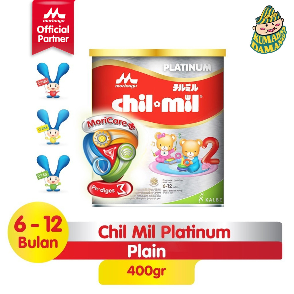 Morinaga Chilmil Chil Mil Platinum (6-12 Bulan) 400 gram
