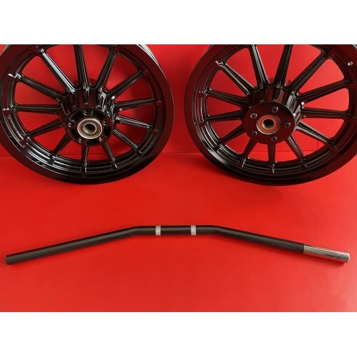 Harley Parts Stang handlebar Black drag bar harley sportster ,dyna,softail,trium