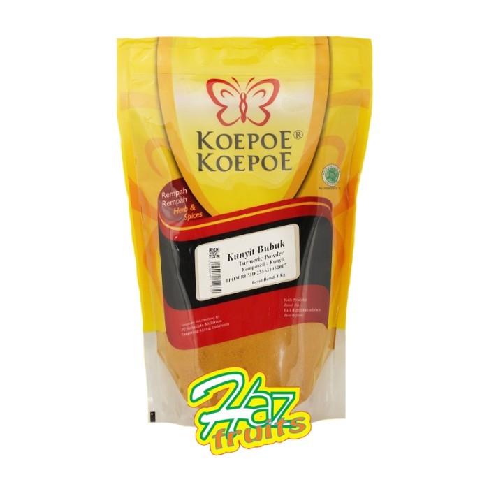 

Kunyit Bubuk Koepoe Koepoe | Turmeric Powder 1 Kg