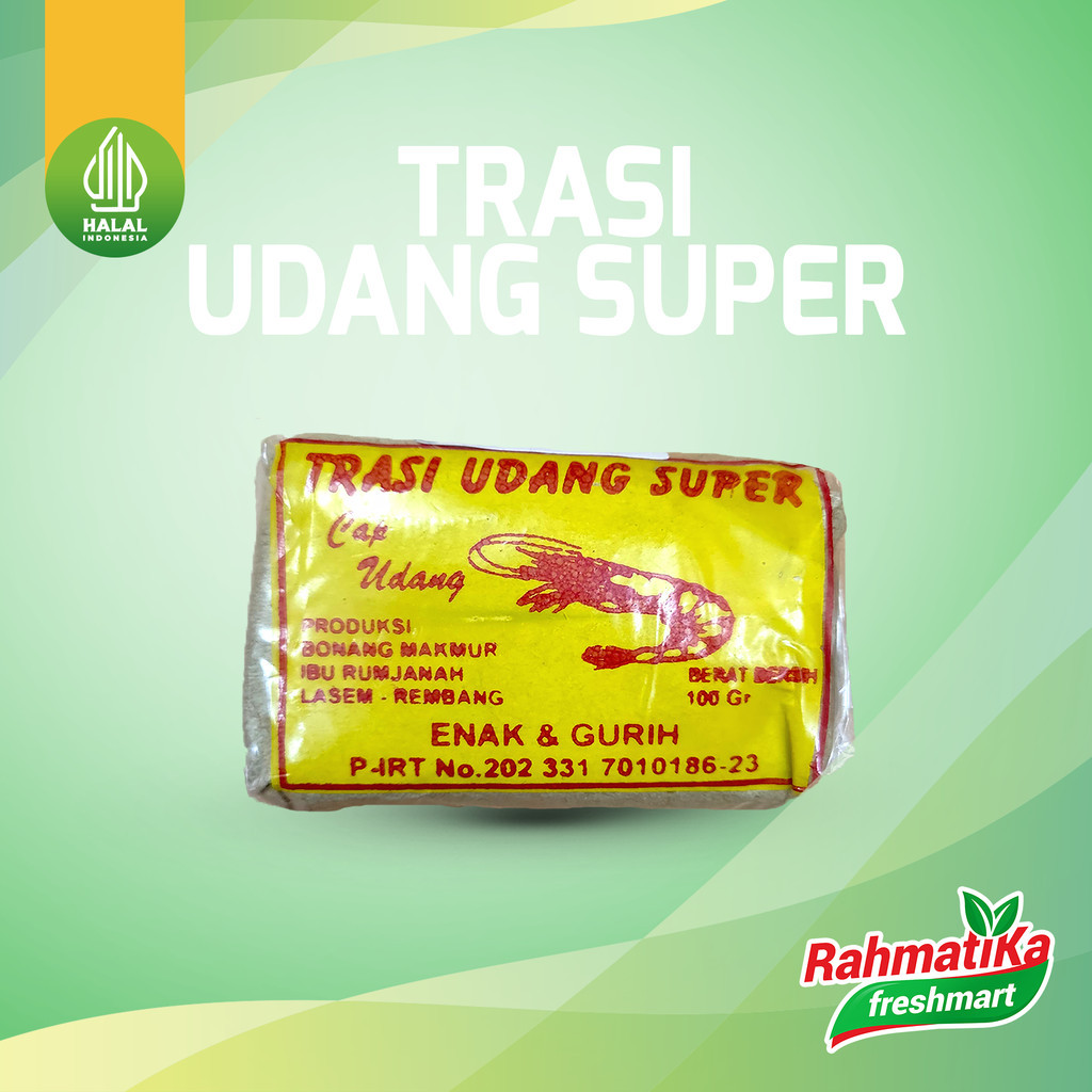 

Terasi Bonang Udang Super 100 gr
