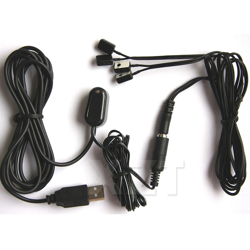IR Extender Infrared Repeater Remote Control 1 Receiver 4 Emitters USB Adatper High Quality IR Remot