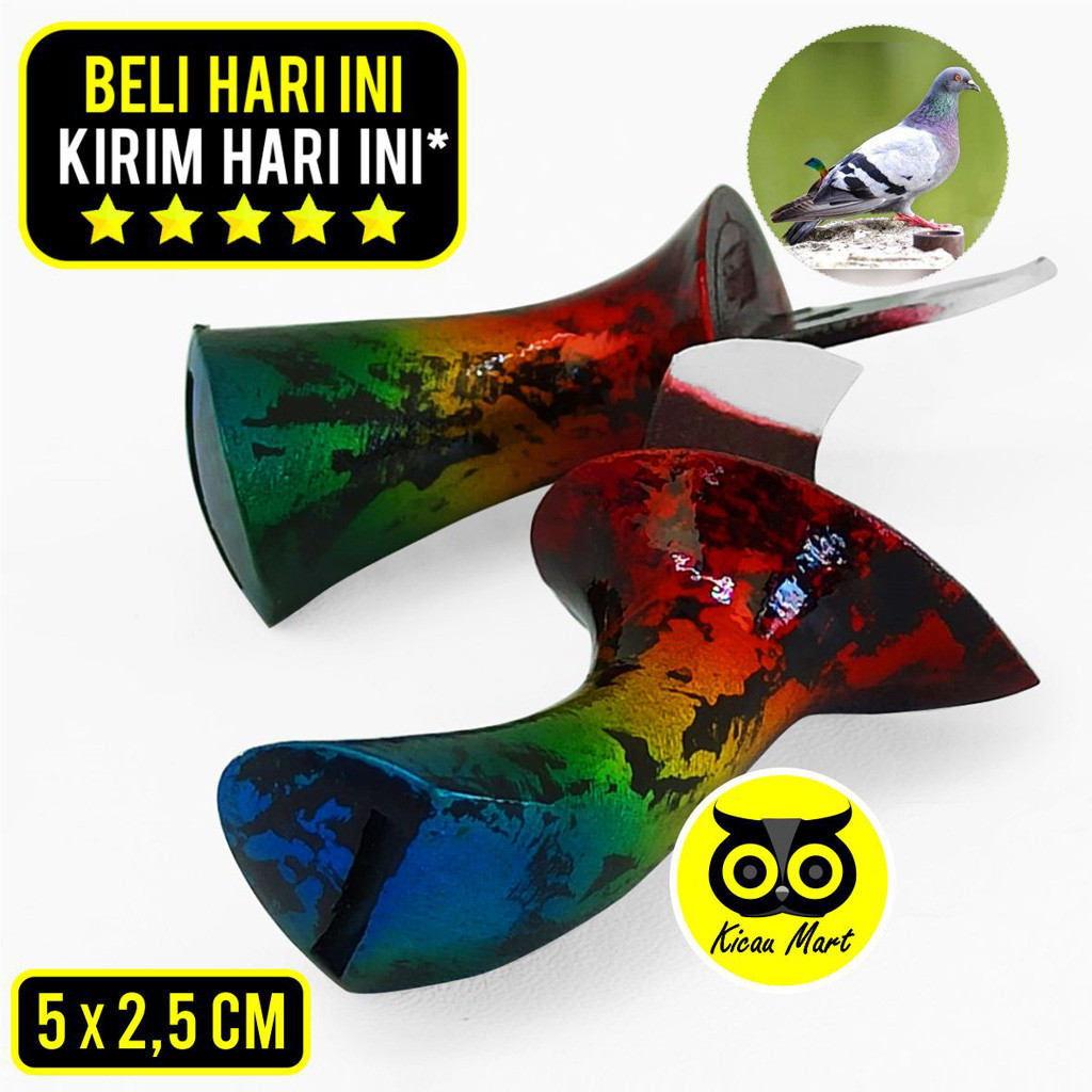 KICAU MART SAWANGAN KOBRA AIR BRUSH SAWANGAN KAYU FIBER PELUIT PLUIT LATIH MERPATI HATONG HOTANG SEM