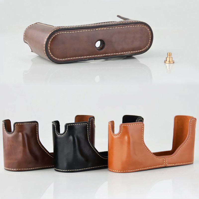 PU Leather case Half Body Set cover For Leica M9 M10 M10P M240 MP M-P TYP240 Camera Bag protective c