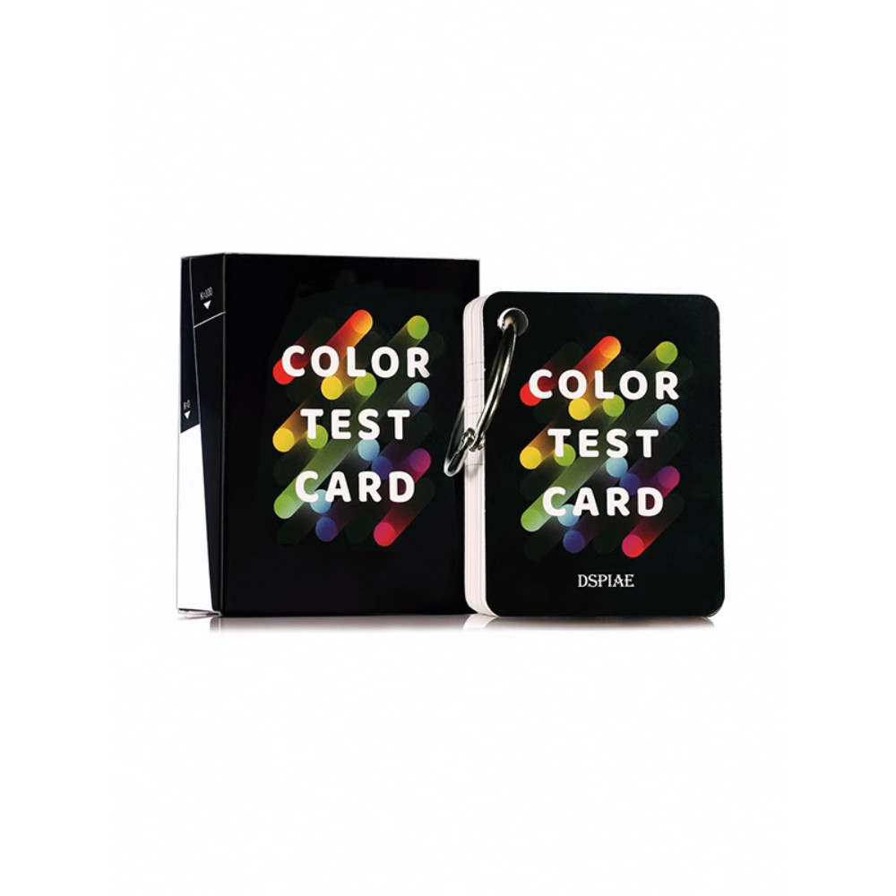 

DSPIAE CC-01 Paint Coloring and Coating Comparison Color Trial Record Card Set