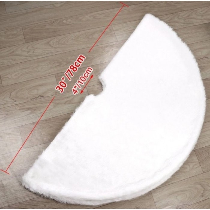 

Alas Pohon Natal Bulu Bulu by Platefulnco - 78cm