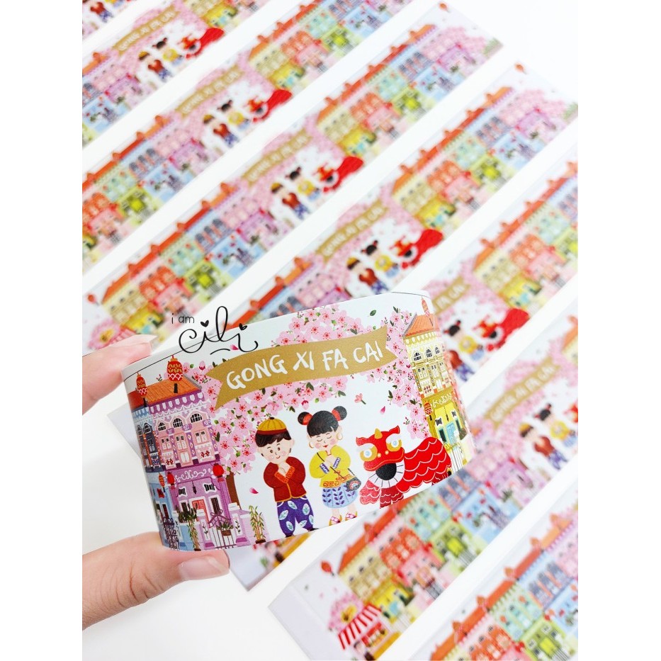 

(BELT IMLEK HERITAGE) label toples selongsong toples cny sincia imlek