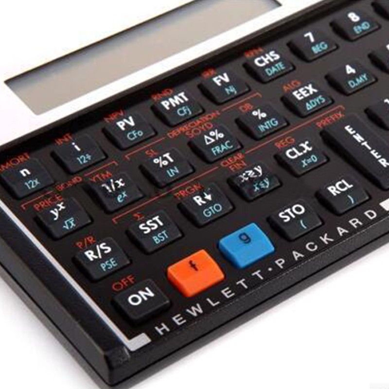 Hot Sale HP 12C Platinum AFP CFP CMA FRM/CFA Exam Computer Financial Planner Financial Planning Calc