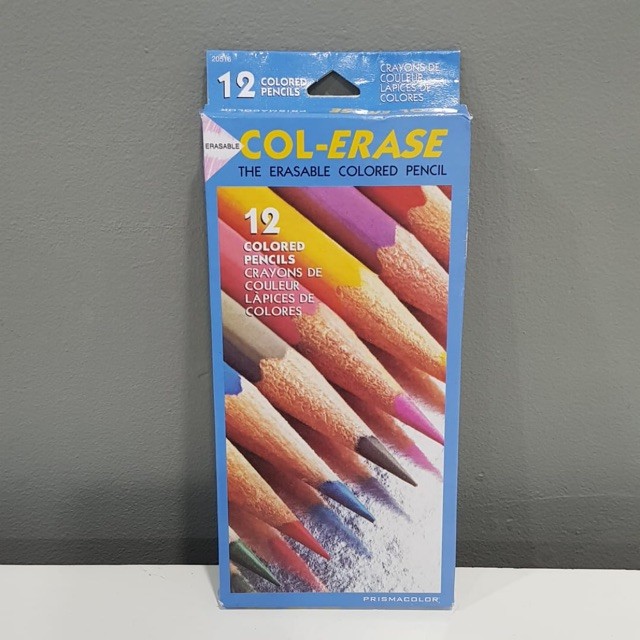 

PRISMACOLOR COL ERASE ERASABLE 12 CT TSB