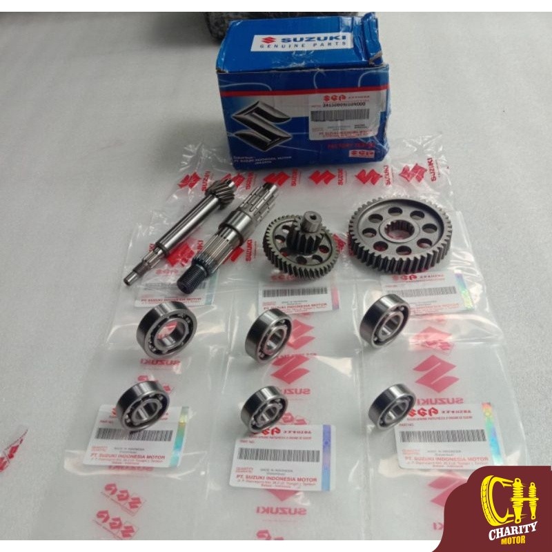 Paket Gigi Rasio Plus Bearing Suzuki Nex Karbu Suzuki Nex Fi