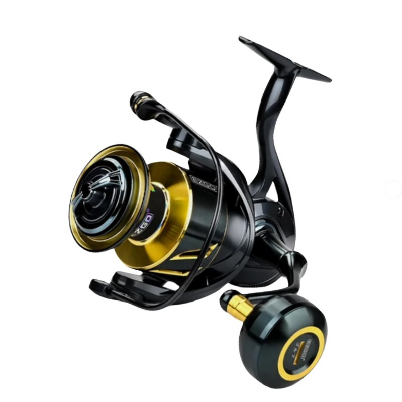 Mavllos EZGO Tuna Fishing Jigging Reel,Drag Power 27kg Screw Handle Ratio 5.2:1 Anti-corrosion Saltw
