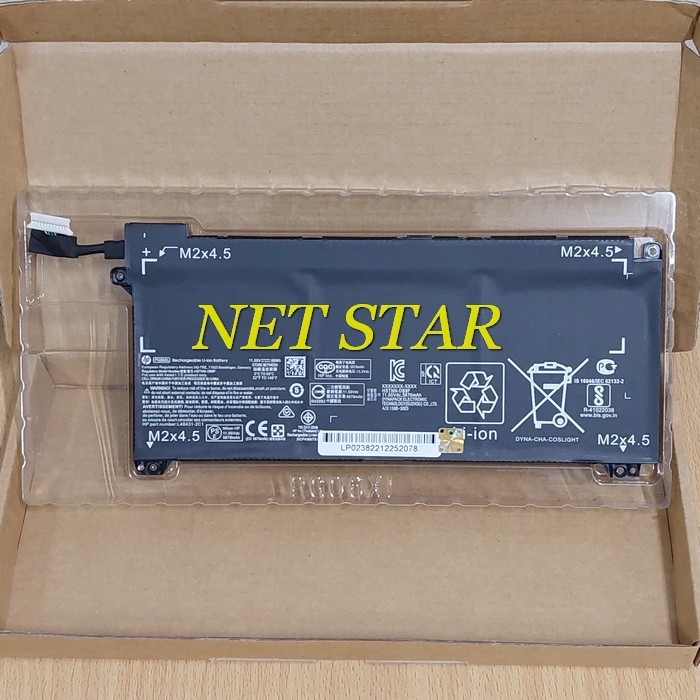 Baterai HP Omen 15-dh1020TX 15-dh0180TX 15-dh0105TX 15-dh0000NK PG06XL -NSTAR