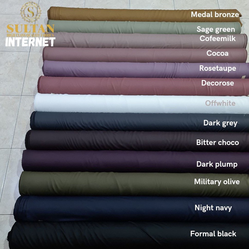 Kain Abaya Sultan INTERNET Anti UV