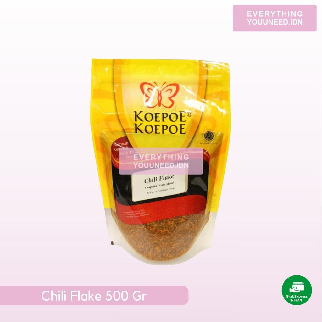 

Koepoe Koepoe Chili Flake 500Gr