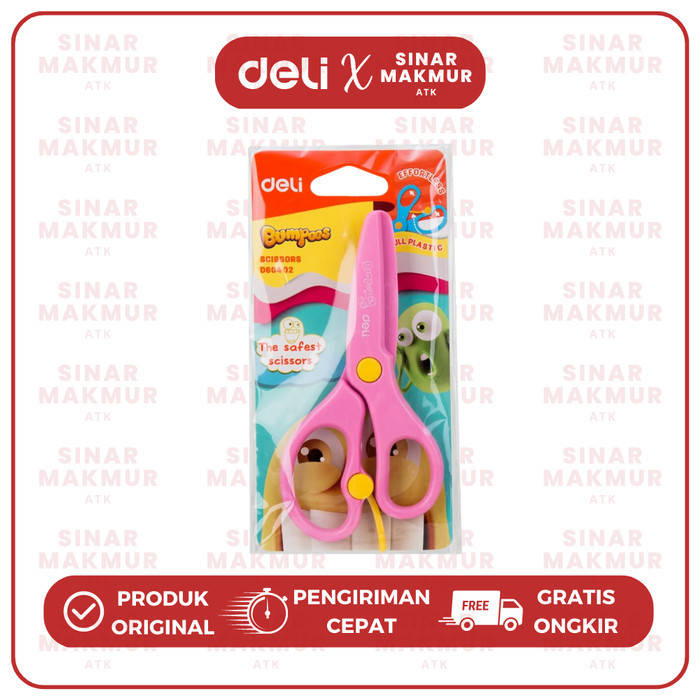 

Gunting Anak/School Scissors Plastic D60402 (PCS)