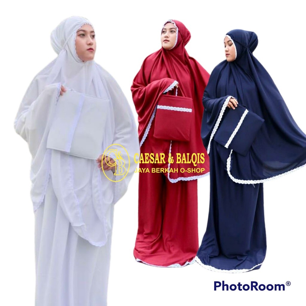 [OD] Mukena Polos MUKENAH BALI MUKENAH TRAVELING BONUS TAS CANTIK BARU