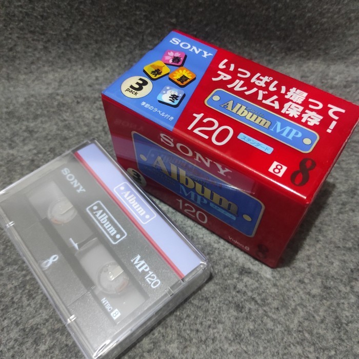 Kaset Handycam Digital 8 / Hi 8