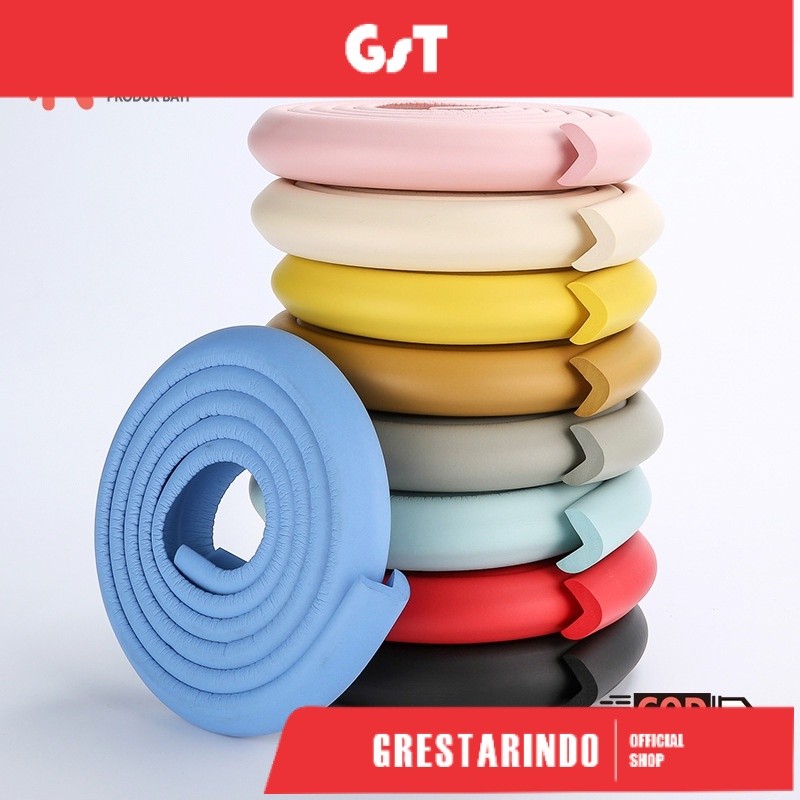 Pelindung Sudut Meja/Pelindung Sudut/Pelindung Sudut Meja 2m/Pelindung Sudut Meja Motif L (B31)