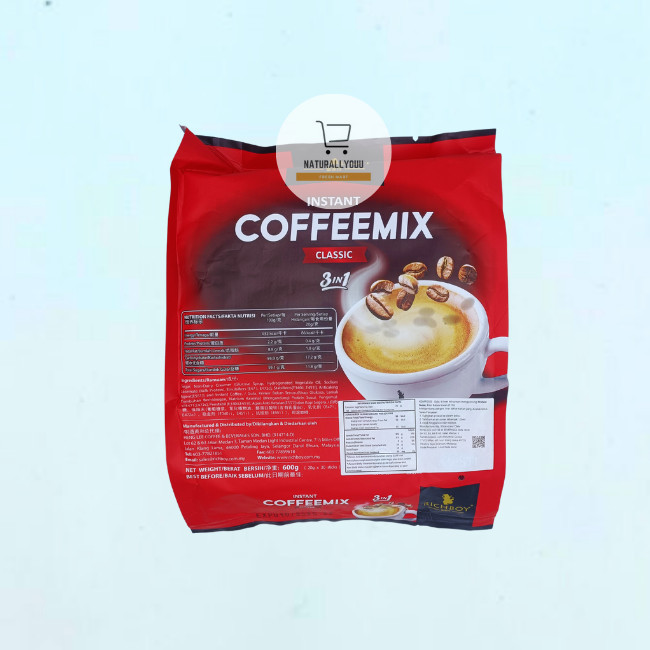 

[PROMO TERBAIK] Richboy Kopi 15x40g White Coffee / Coffeemix / Teh Tarik All Varian - Classic