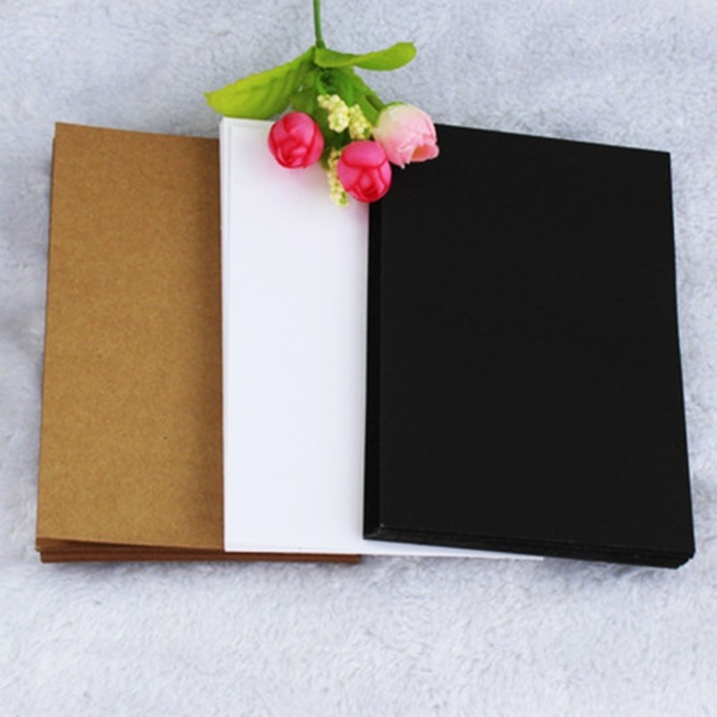 

50 Sheets Blank Paper Cards for Drawing Greeting Card/Invitation Making, Blank Kraft Paper Card Printable Postcard Paper 896C