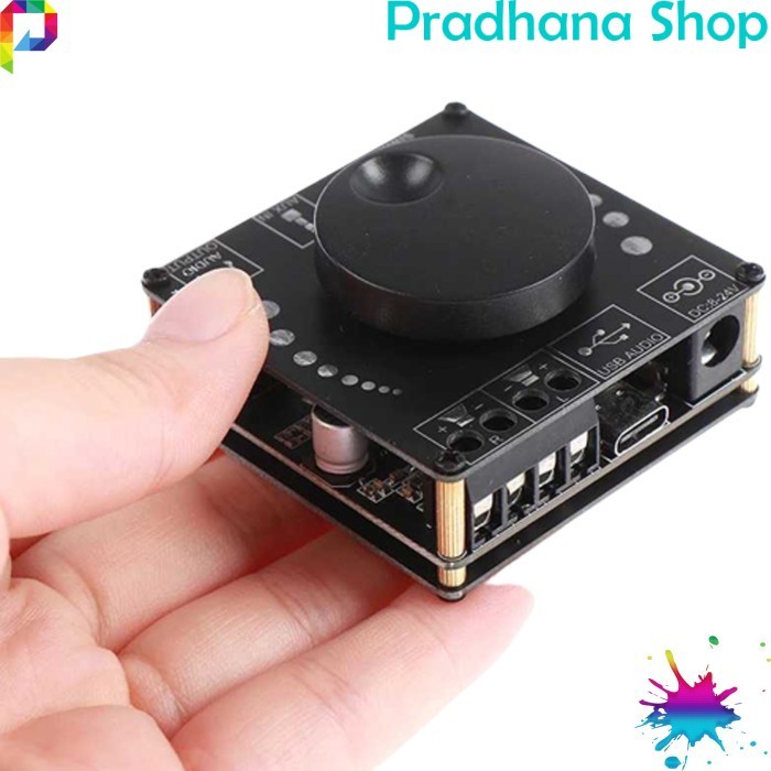 DAC Stereo Amplifier Blutut Mini Audio Ampli Blutooth Bluetooth 5.0 2x 50 Watt