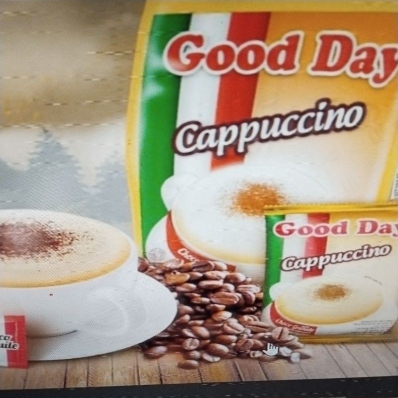 

Good Day Cappuccino Rasa Choco Granule 10 pcs