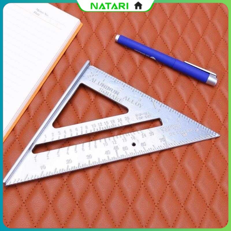 

Taffware Penggaris Siku Mistar Triangle Ruler Aluminium Alloy - VK18