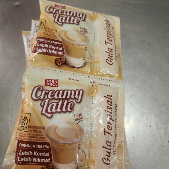 

torabika creamy latte 25gr renceng