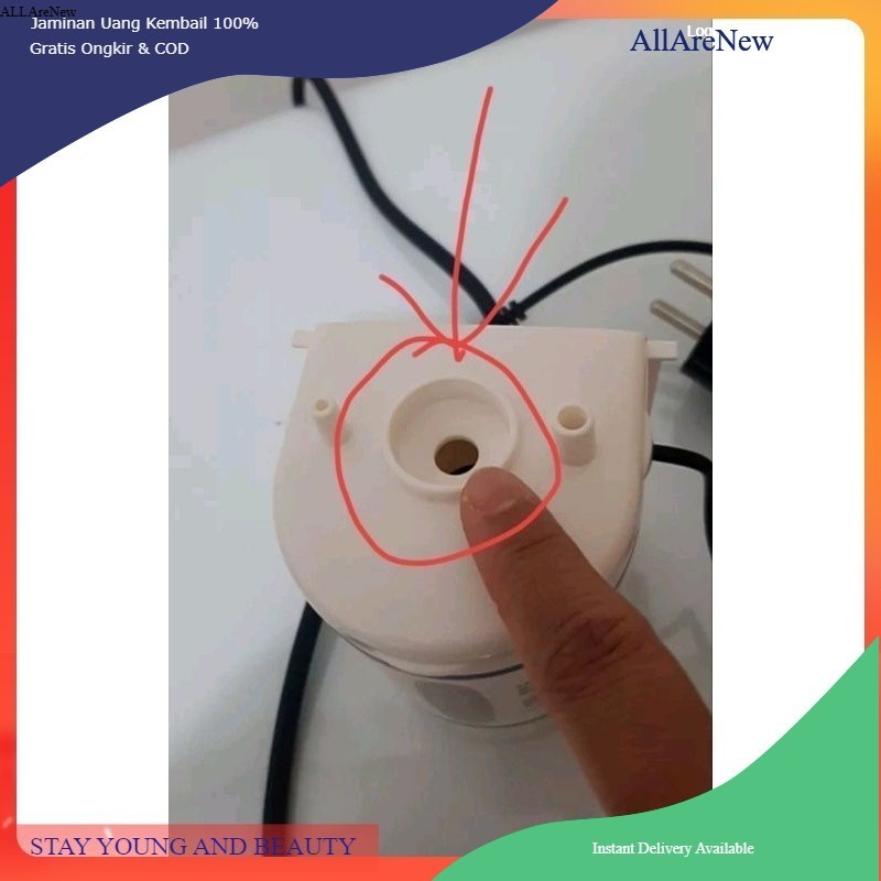 [AllareNew] sparepart karet tutup vagina ozonizer vaginal ozone pembersih wanita dewasa S