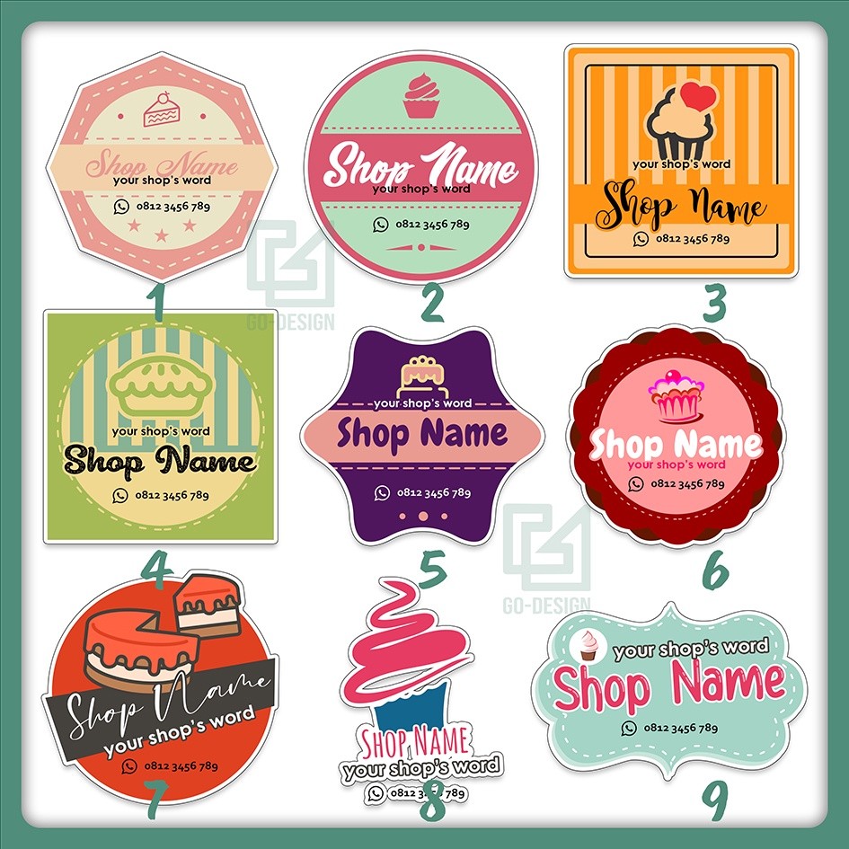 

PROMO AMBYAR Cetak Stiker Label Makanan / minuma /Label Kemasan + Cutting TERMURAH