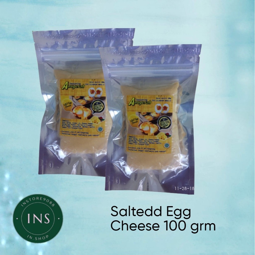 

Salted Egg Cheese Powder Saus Telur Asin Keju 100g