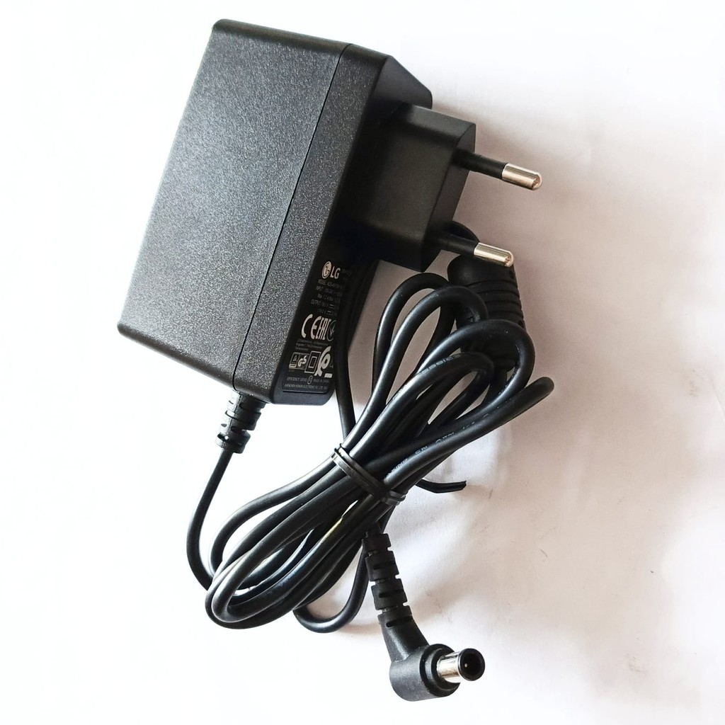 ADAPTOR ASLI LG LED TV 19 VOLT DC 2.1 AMPERE