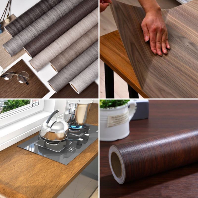 TINBACKSHOP wallpaper/sticker dinding/wallpaper keramik/lebar 122cm/sticker Lantai/serbaguna