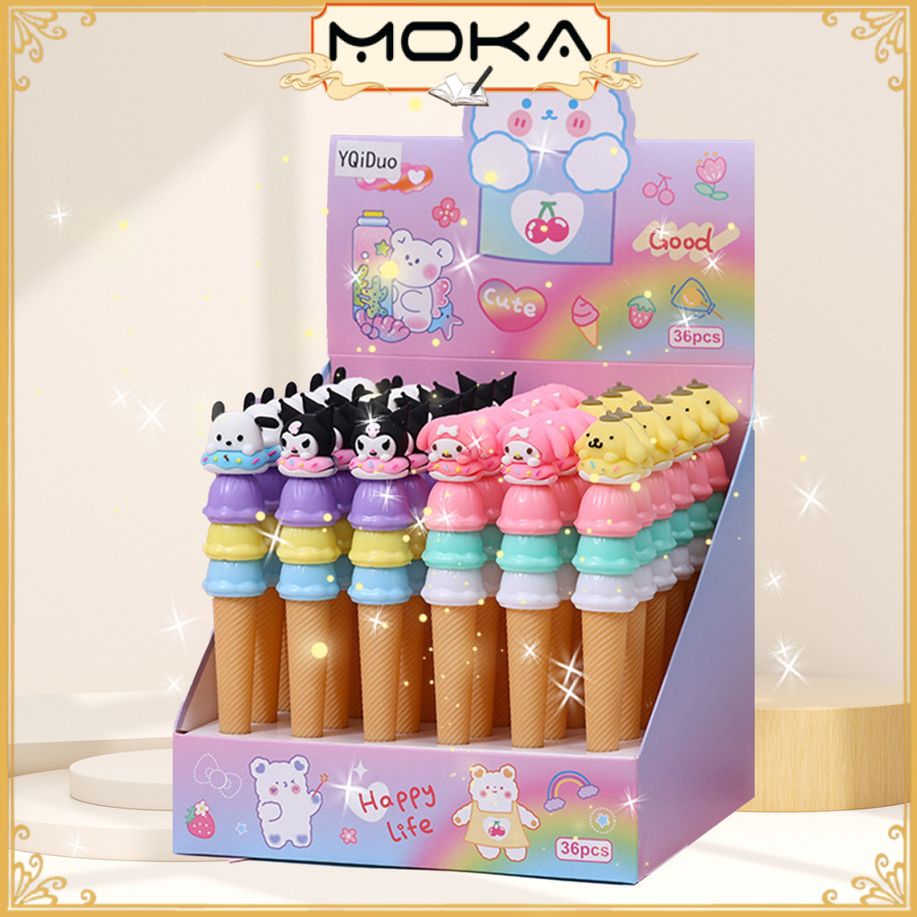 

MOKA PULPEN GEL BENTUK ICE CREAM KARAKTER KAWAII 3D MKP110