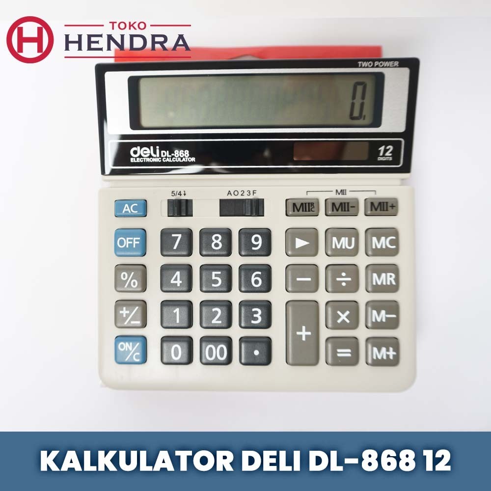 

Kalculator Deli DL-868 12 Digit