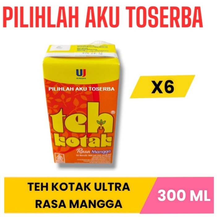 

TEH KOTAK ULTRA RASA MANGGA 300 ml - ( HARGA 6 PCS )