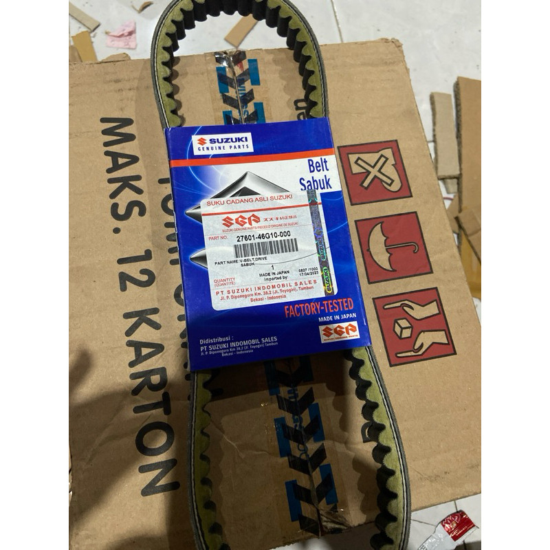 XOJINSHOP V BELT V-BELT SUZUKI SPIN SKYWAVE SKYDRIVE HAYATE ORIGINAL SGP