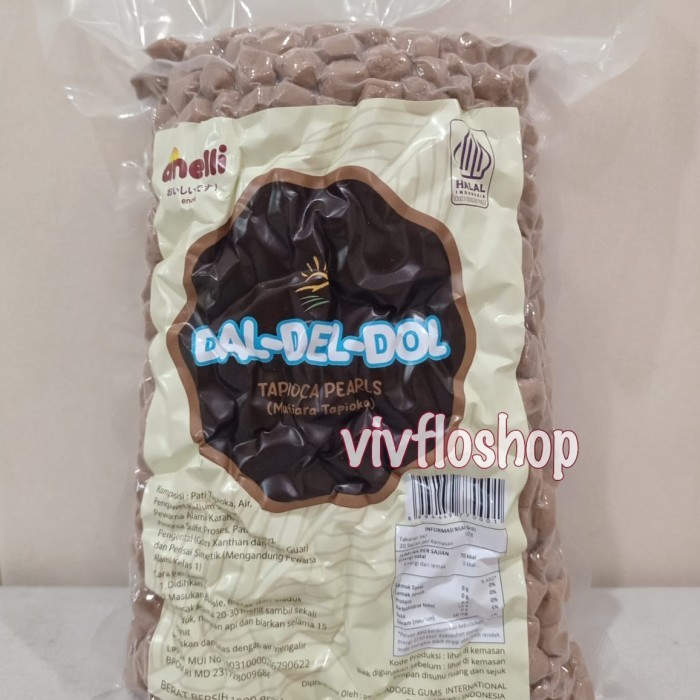 

Boba Pearl 1 Kg / Boba Drink Boba /Boba Tapioka Dal Del Dol