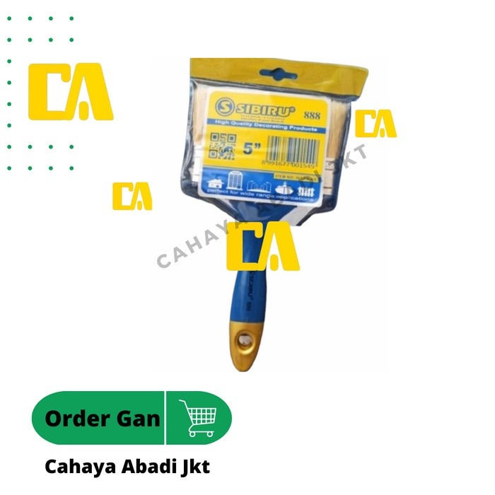 

KUAS CAT 5 IN SIBIRU 888 BIRU