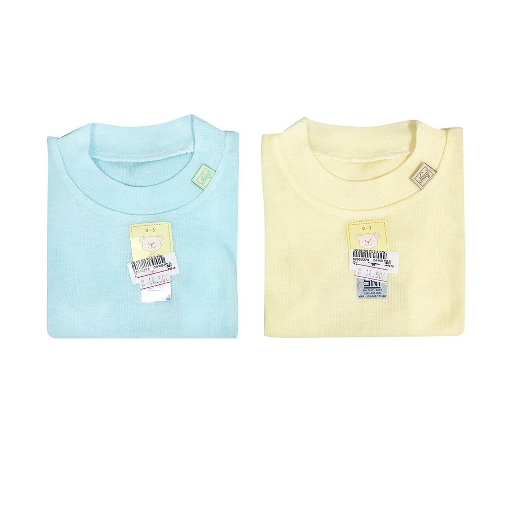 Nary Baju Oblong Bayi Lengan Pendek Polos