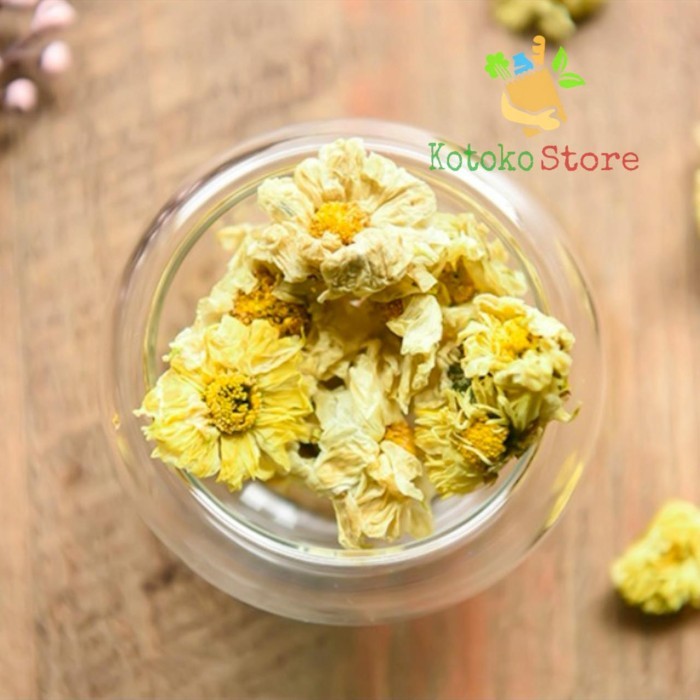 

Teh Bunga Chrysanthemum / Bunga Krisan Kering 100gr - 50gr Mekar