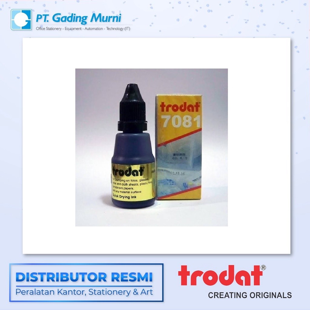 

TINTA TRODAT 7081 25ML