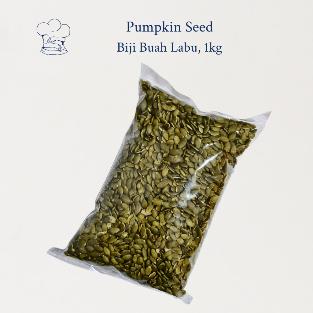 

Pumpkin Seed / Biji Labu 100gr Repack – Superfood Kaya Nutrisi untuk Camilan & Topping