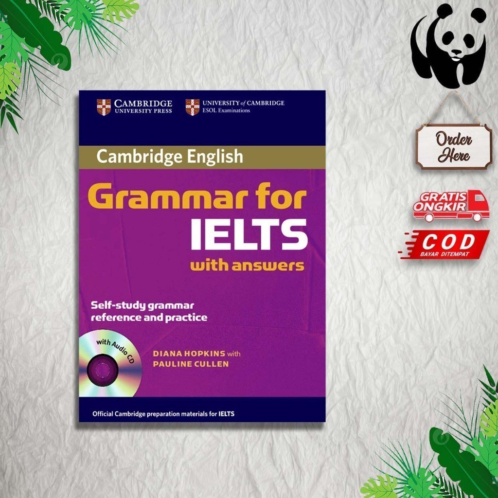 Buku Cambridge Grammar for IELTS Book with Answers and Audio