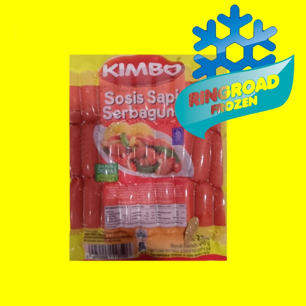 

KIMBO SOSIS SAPI COCKTAIL 450 GR - SERBAGUNA